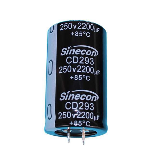 CD293高リップル標準スナップインアルミニウム電解コンデンサ