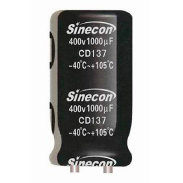 CD137ハイリップル、長寿命のネジ末端アルミニウム電解コンデンサ